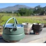 S2S Detour Stainless Steel Collapsible Kettle 1.6L Laurel Wreath Green - SS01250