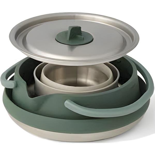 S2S Detour Stainless Steel Collapsible Kettle 1.6L Laurel Wreath Green - SS01250