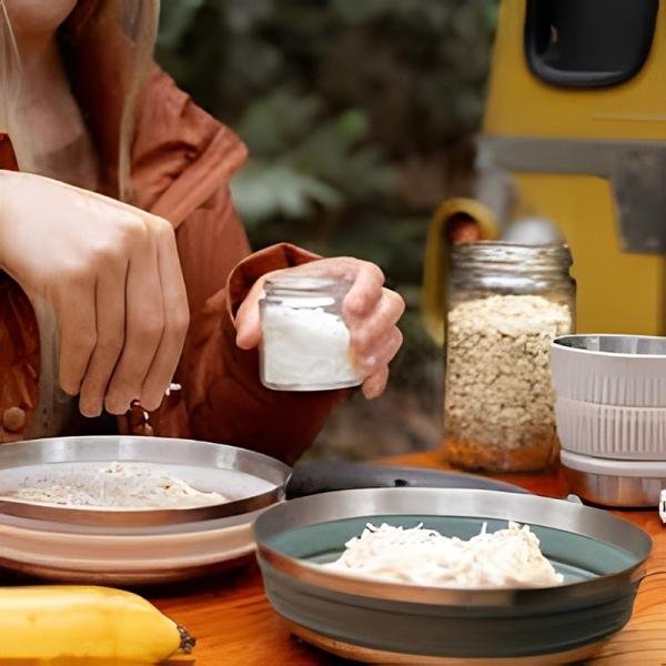 S2S Detour Stainless Steel One Pot Cook Set w/ 3L Pot [5 Piece] 3L Pot w/ 2 L Bowls and Mugs Multi - SS01260