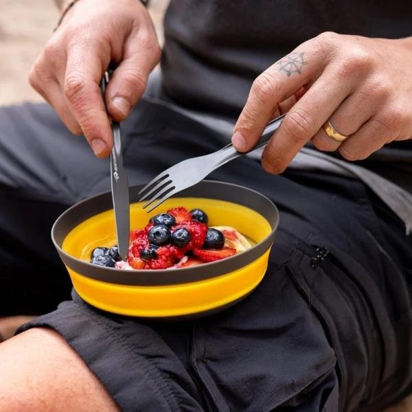 S2S Frontier UL Collapsible Dinnerware Set [6 Piece] 2 L Bowls, M Bowls and Cups Multi - SS02155