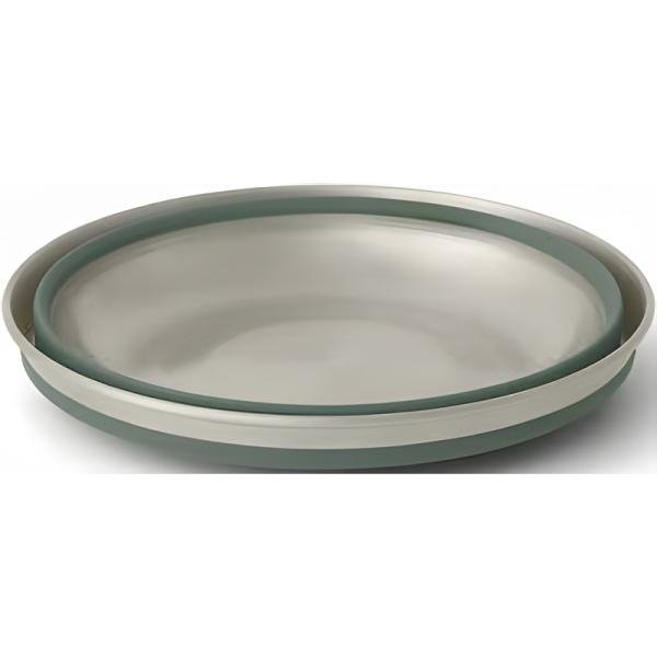 S2S Detour Stainless Steel Collapsible Bowl L Laurel Wreath Green - SS02221