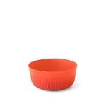 S2S Passage Dinnerware Set [7 Piece] - Orange Plate, L Bowl, Ins Mug and Utensils Spicy Orange - SS02355
