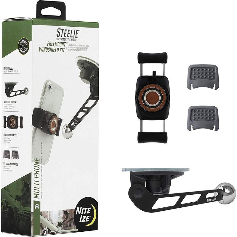 Nite Ize Steelie FreeMnt Windshield Kit - STFWK-01-R8