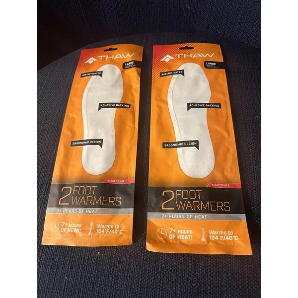 Thaw 30 Pair Disposable Foot Warmers - TH0025