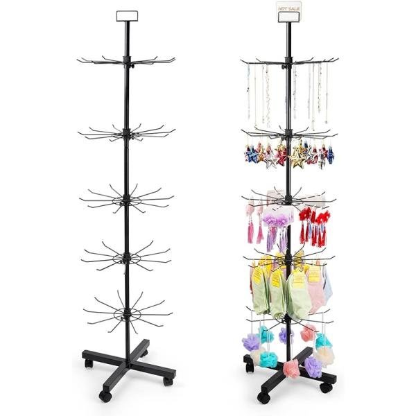 True Utility 24 Hook Rotating Stand - TU1910